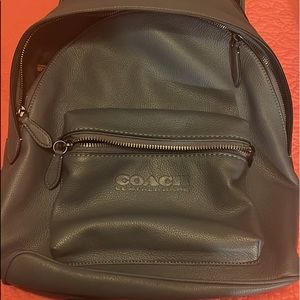 Brand new coach leather backpack
